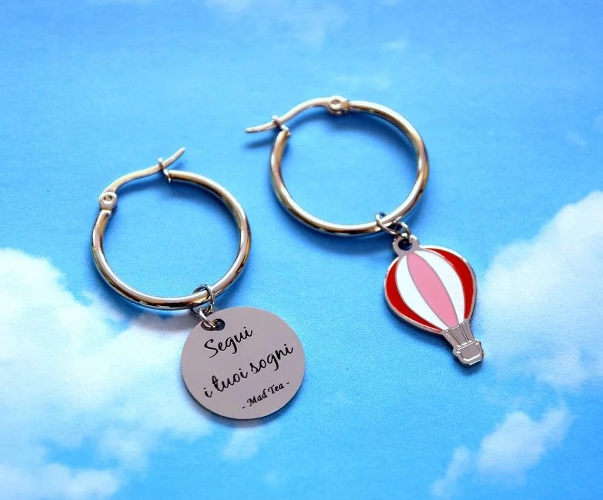 MadTea Orecchini Segui i tuoi sogni