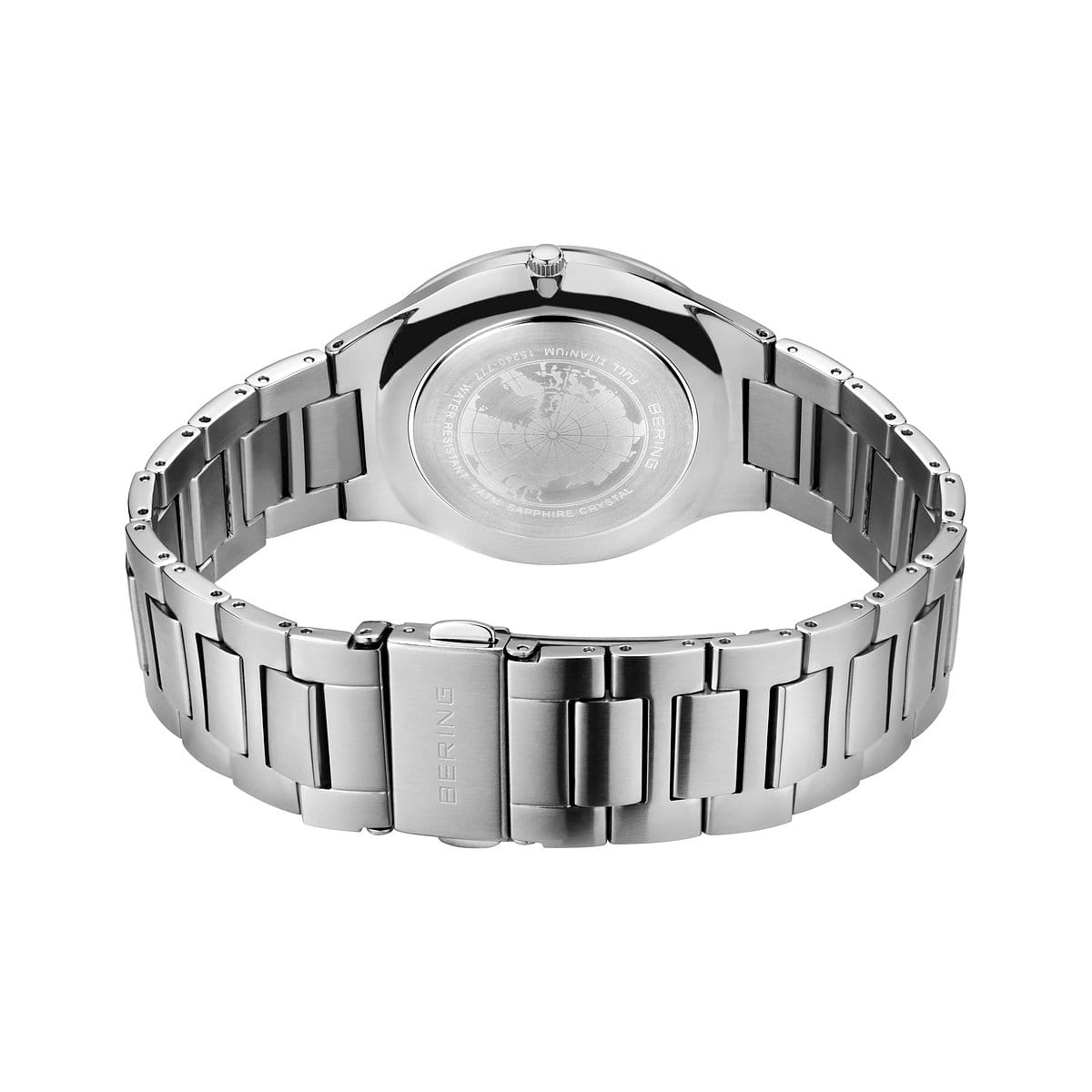 Bering Titanium | argento spazzolato