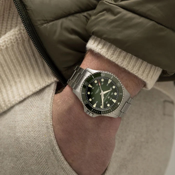 Khaki Navy Scuba - Hamilton