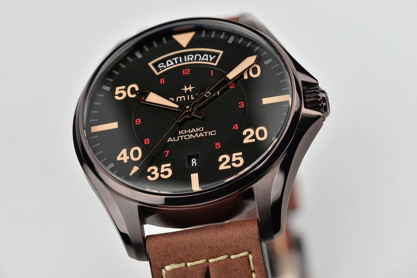 Hamilton - KHAKI AVIATION PILOT DAY DATE AUTO