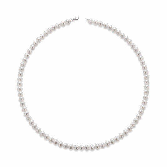 Collana con perle coltivate d'acqua dolce