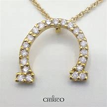 Collana oro giallo segno zodiacale bilancia