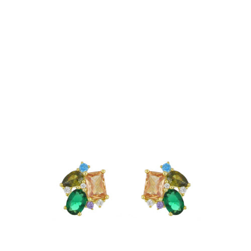 Orecchini in argento Cuori Milano