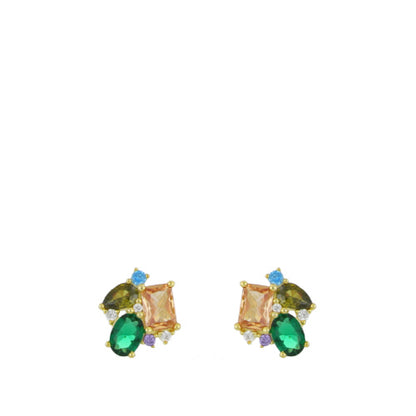 Orecchini in argento Cuori Milano