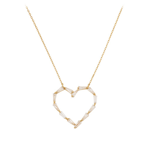 Collana in argento CUORI MILANO