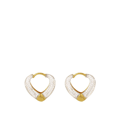 Orecchini in argento CUORI MILANO