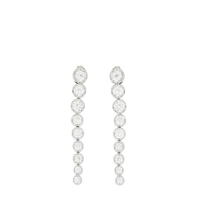 Orecchini argento CUORI MILANO