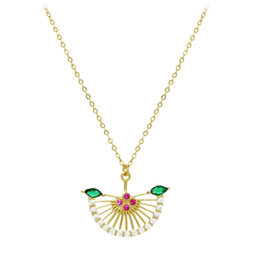 Collana argento CUORI MILANO