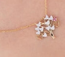 Collana in argento CUORI MILANO