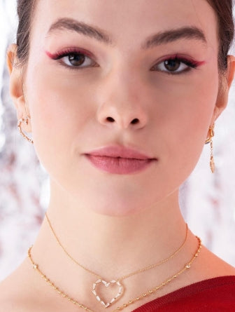 Collana in argento CUORI MILANO