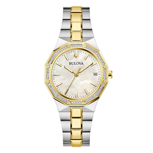 Bulova Octagon Lady Diamonds